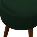 Ver imagem 3 de Puff Banqueta Decorativo Pés Madeira