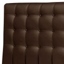 Ver imagem 4 de Cabeceira Dama 1,95 Cm Cama Box King Casal Corino Marrom