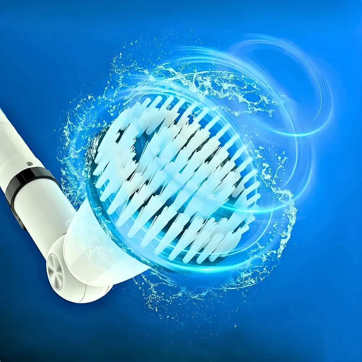 Esfregão Elétrico Versátil de Limpeza 360° Giratório Usb - 5