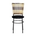 Ver imagem 3 de 2 Cadeiras para Mesa Preta Hawai Cappuccino Premium:preto