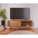 Ver mais imagens de Rack para TV até 60 Polegadas com 1 Porta de Correr Retrô Multimóveis Crcol-RCK036 Madeirado