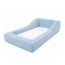 Ver imagem 2 de Cama Infantil Montessoriana a Vácuo Solteiro Colchão Brinde Bouclê Azul Bebê Montanaris Decor