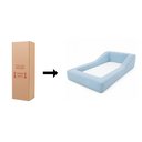 Ver imagem 4 de Cama Infantil Montessoriana a Vácuo Solteiro Colchão Brinde Bouclê Azul Bebê Montanaris Decor