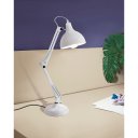 Ver imagem 2 de 94699 Lum. de Mesa Articulavel Borgillio Branco E27