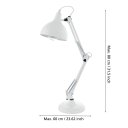 Ver imagem 4 de 94699 Lum. de Mesa Articulavel Borgillio Branco E27