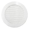 Kit 50 Grade de Ventilação Redonda 100mm | Grelha com Tela - 2