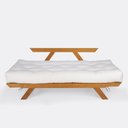 Ver imagem 2 de Sofá de Madeira 2 Lugares Japão Impermeável Nobre