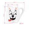 Caneca 3D cachorrinho feliz dog fofo pet decoração cerâmica - 4