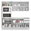 Ver imagem 3 de Cozinha Compacta 2 Gavetas e 8 Portas Acordes Glamy Madesa