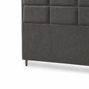 Ver imagem 6 de Cabeceira para Cama Casal Estofada 1,38 ,Mts Alice Vilajo: Suede Crush Cacau