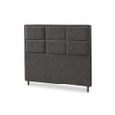 Ver imagem 4 de Cabeceira para Cama Casal Estofada 1,38 ,Mts Alice Vilajo: Suede Crush Cacau