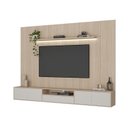 Ver imagem 2 de Rack Painel para Tv até 89 Polegadas 270x200cm com LED 100% MDF Astro Yescasa Bege Galiano Grann/Argila