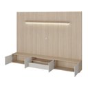 Ver imagem 5 de Rack com Painel para TV até 89 Polegadas 270x200cm com LED 100% MDF Astro Yescasa