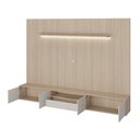 Ver imagem 5 de Rack com Painel para Tv até 89 Polegadas 270x200cm com LED 100% MDF Astro Yescasa