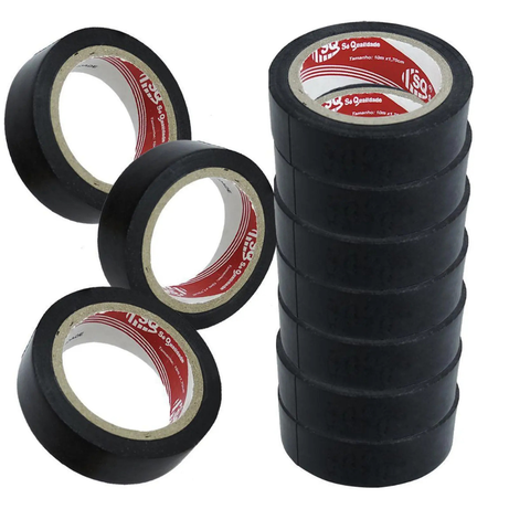 Fita Isolante 19mm X 5m 10 Unidades