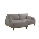 Ver imagem 2 de Sofá Albano Veludo 185cm Chaise Lado Esquerdo Meu Sofá Online