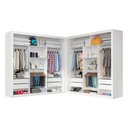 Ver imagem 6 de Closet Casal Premium Clarice Plus 06 Portas 8 Gavetas Branco