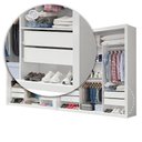 Ver imagem 7 de Closet Casal Premium Clarice Plus 06 Portas 8 Gavetas Branco