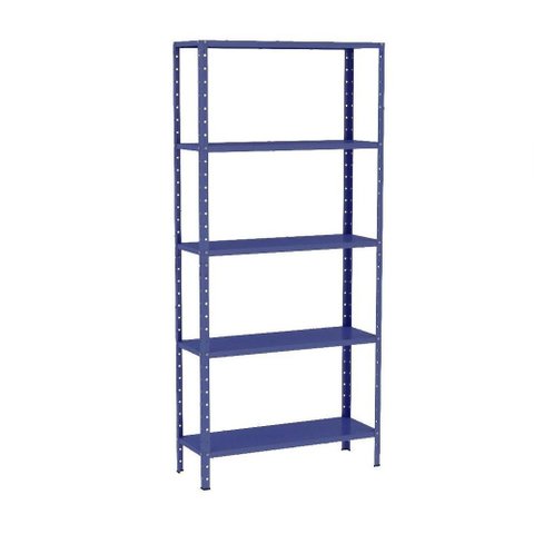 Estante Aço 5 Prateleiras Eaf005 Azul