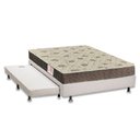 Ver imagem 1 de Cama Box c/Auxiliar Casal: Colchão Espuma Orthoflex D33 Comfortpedic Line + Base CRC Courano White(