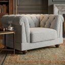 Ver imagem 2 de Poltrona Decorativa Capitone Acorde Pes MDF Boucle Tce 1018 Moll