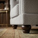 Ver imagem 7 de Poltrona Decorativa Capitone Acorde Pes MDF Boucle Tce 1018 Moll