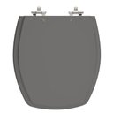 Ver imagem 1 de Assento Laqueado Thema Cinza Escuro Tampa para Vaso Incepa