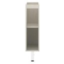 Ver imagem 2 de Balcão Sem Tampo 20cm Luci Legno Crem e Concreto