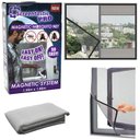 Ver imagem 1 de Kit 2 Tela Micro Trama Janelas Magnético Anti Inseto Ajustável