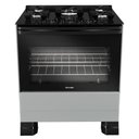 Ver imagem 1 de Fogão Mueller 5 Bocas Titânio com Mesa de Vidro e Tripla Chama Mfv5bf Bivolt