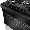 Ver imagem 4 de Fogão Mueller 5 Bocas Titânio com Mesa de Vidro e Tripla Chama Mfv5bf Bivolt