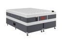 Ver imagem 1 de Cama Box + Colchão Castor Queen Plush Light Stress Double Face Pocket 158x198x63cm