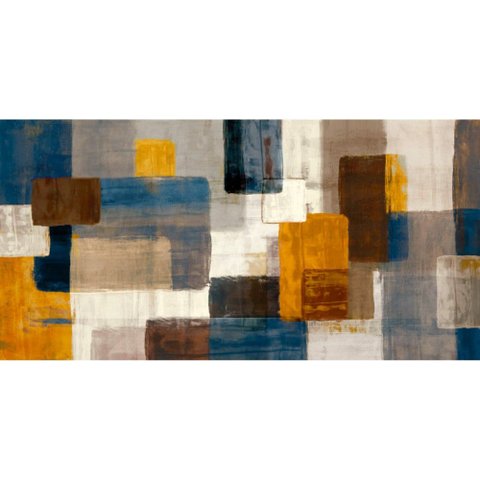 Beginning I Canaleta 80x40cm Preta