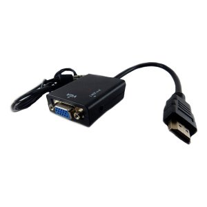 Cabo Adaptador Hdmi para Vga para Tv Pc Notebook Monitor
