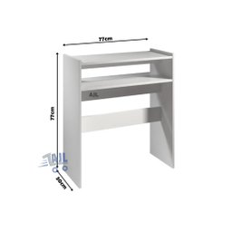 Suporte Home Office Branco Multiuso Sem Rodas AJL Armário Multiuso - 6
