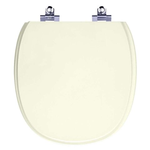 Tampa de Vaso Sanitario com Amortecedor Village Creme para Bacia Deca