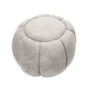 Ver mais imagens de Poltrona Decorativa Orgânica Giratória com Puff Cloud Bouclê Cinza Claro E03 - D’Rossi