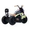 Mini Moto Eletrica Infantil Chopper Som e Luz 6v Bege - Importway - 2