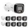 Kit 9 Câmera Multi Hd 1 Megapixel 20m Vhd 1120 B Full Color Intelbras - 1