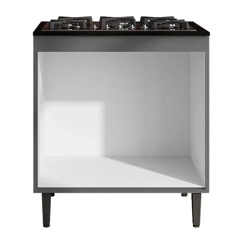 Balcão Cooktop Andréia Cinza - Ajl - 3