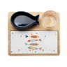 Conjunto 4 Pçs Petisqueira Wolff C/ Bowl Bandeja e Tabua Iki - 4