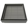 Ralo 10x10 Oculto Seca Piso/ Porcelanato Inteligente Cinza - 1