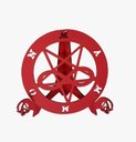 Ver imagem 1 de Sigilo Magico Mammon:vermelho
