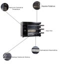Ver imagem 7 de Churrasqueira a Gás 3 Espetos Rotativos Acendimento Automático Blaze Premium - Hope Gourmet 5024 Glp