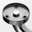 Ver imagem 5 de Barra Alca Apoio 40cm Kit 3 Uni Suporte Inox Antiderrapante Box Banheiro Idoso Gestante Pcd Evita Ac