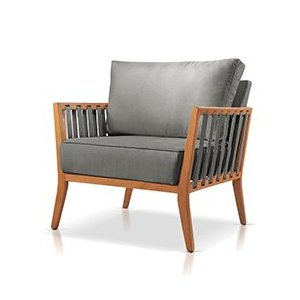 Poltrona Jade fabricação própria Cinza