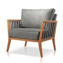 Ver imagem 1 de Poltrona Jade fabricação própria Cinza