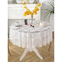 Ver imagem 1 de Toalha de Mesa 1,40m - Redonda de Renda - 140 Cm - Panami