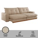 Ver imagem 5 de Sofá Argo Linho Bege 25 cm B25 cm Meu Sofá Online