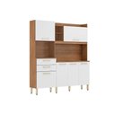Ver imagem 1 de Kit de Cozinha Compacta Select C- 6 Portas e 2 Gavetas 178x194 Amendola-branco - Demóbile